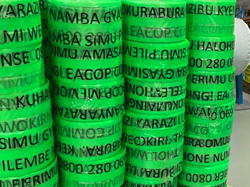 Warning Tape Application